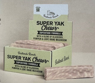 Super Yak Chews Superfood Formula by Badlands Ranch - 1oz The Pet Shop