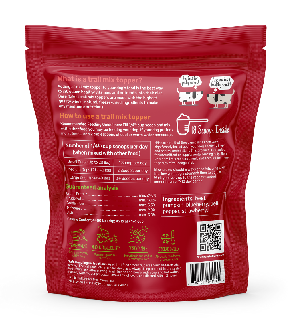 Beef Mix Bare Naked Pet Co.