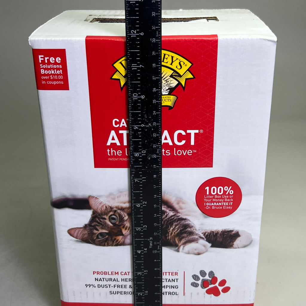 DR. ELSEY'S Precious Cat Attract Clumping Clay Cat Litter 20 Lb Red & White