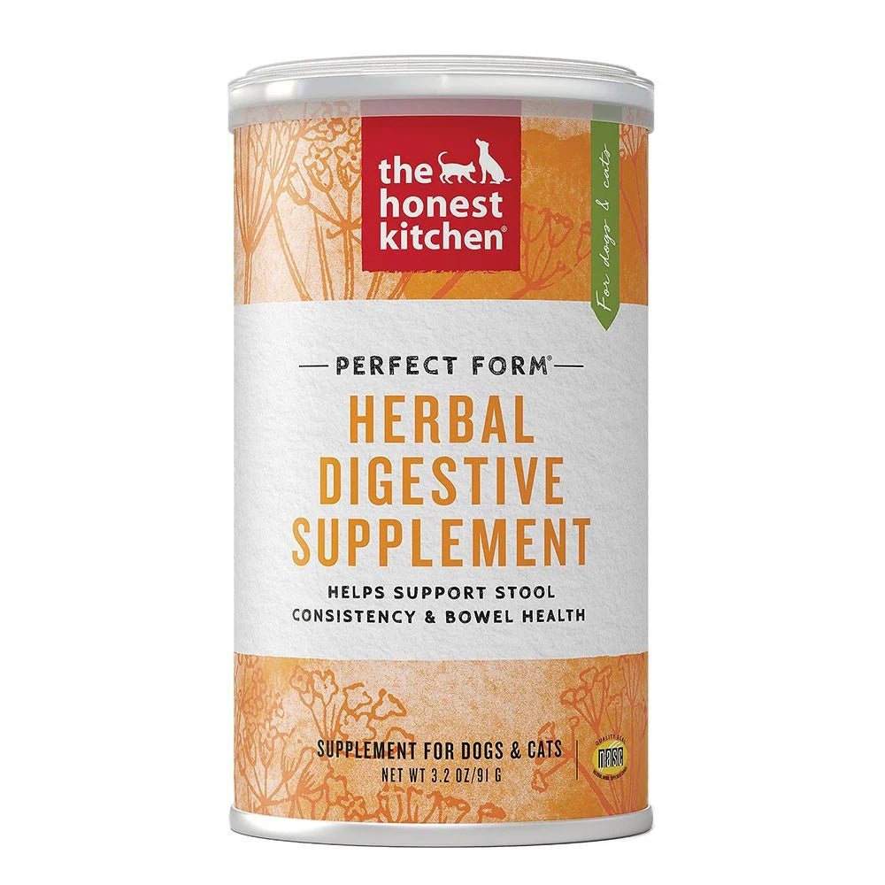 Herbal Digestive Support for Dogs and Cats