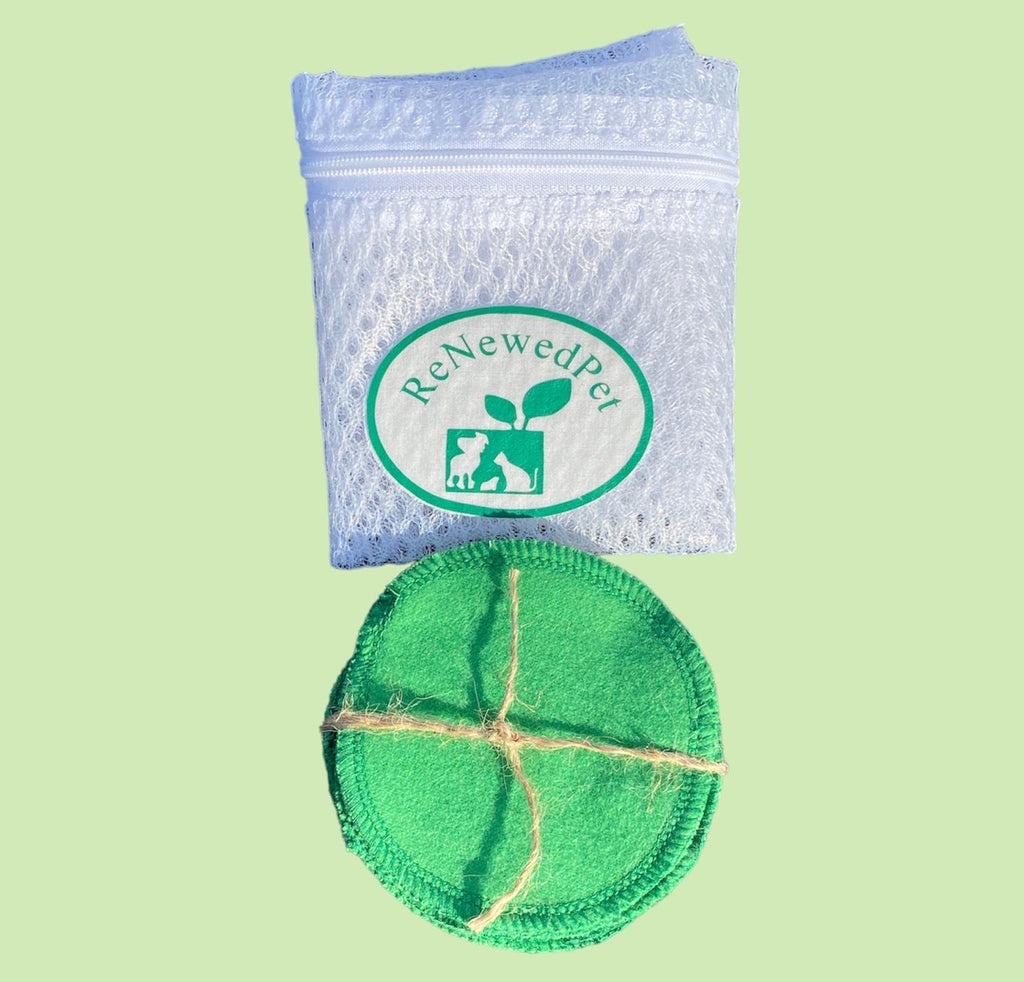 4-ALL PETS REUSABLE COTTON PADS ReNewedPet