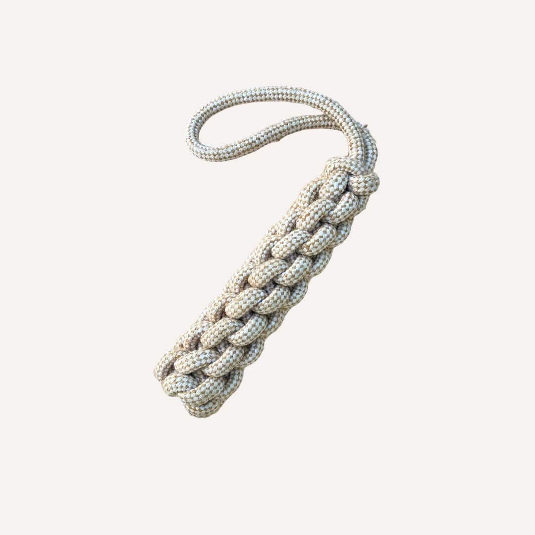 Tilley + Me Indestructible Hemp Rope Tug Toy - Sustainable and Non-Toxic Pet Toy Tilley + Me