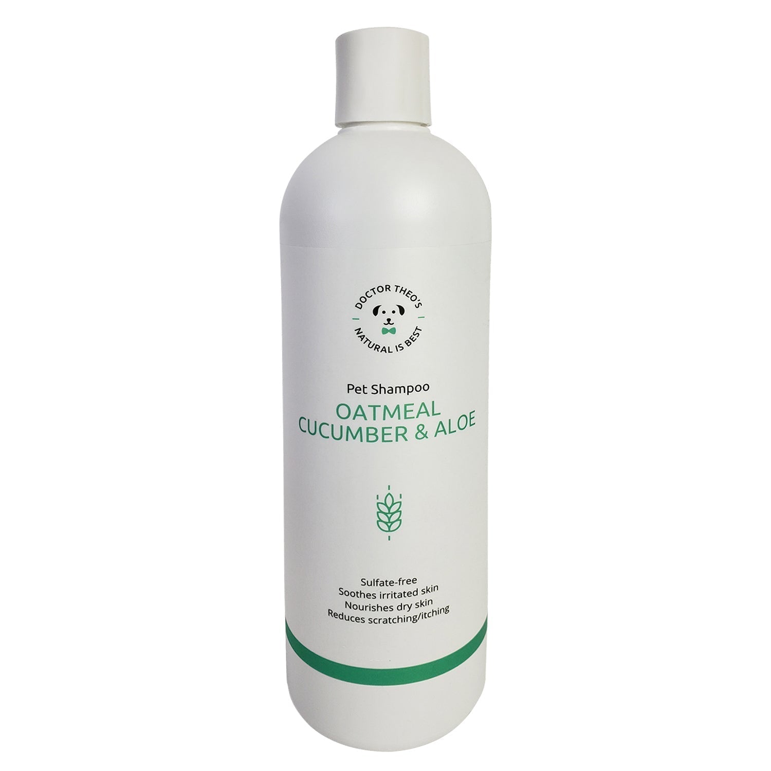 Dr. Theo's Dog Shampoo – Oatmeal, Cucumber & Aloe (16 oz) American Pet Supplies