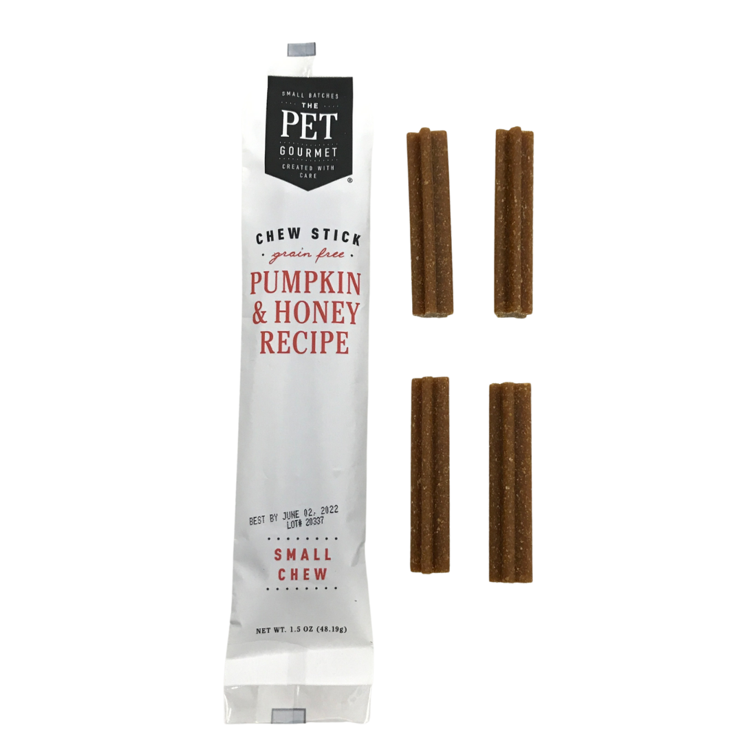 Pumpkin & Honey Chew Sticks The Pet Gourmet®