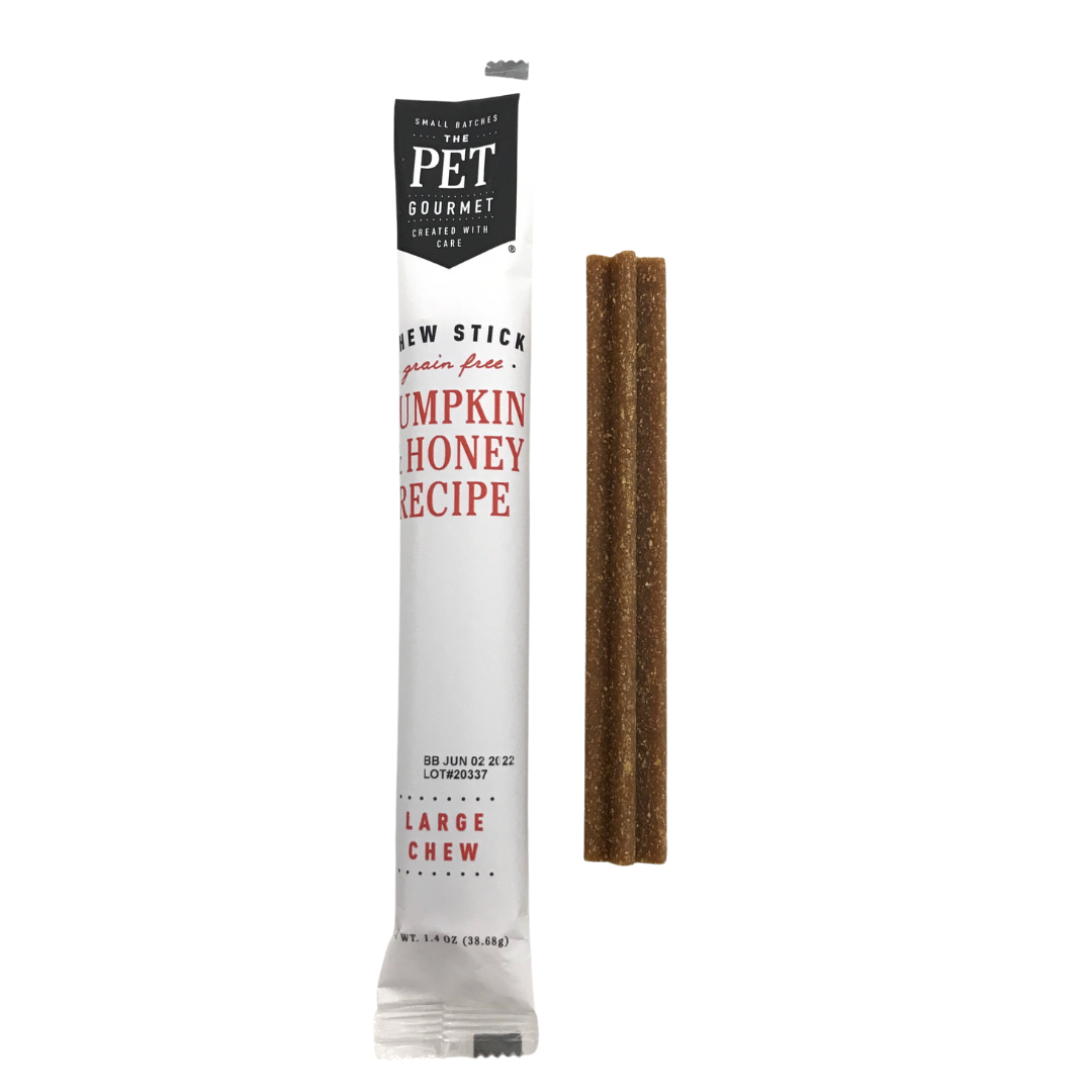 Pumpkin & Honey Chew Sticks The Pet Gourmet®