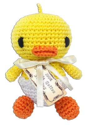 Knit Knacks Organic Cotton Pet & Dog Toys, "Easter Group" (Choose from: Choco Bunny, Foo Foo Bunny, Baby Duck, 2 Different Lambs, or Goat) As You Wish Apparel