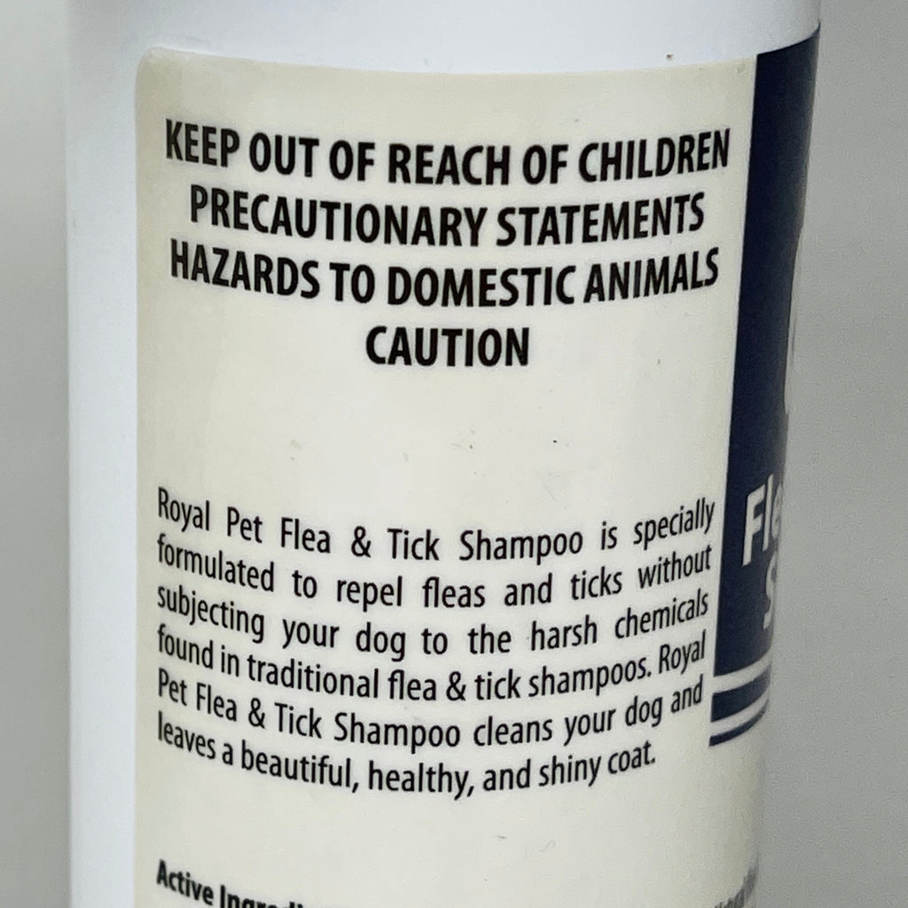 Z@ ROYAL PET Natural Flea & Tick Shampoo for Dogs USA 8 fl oz