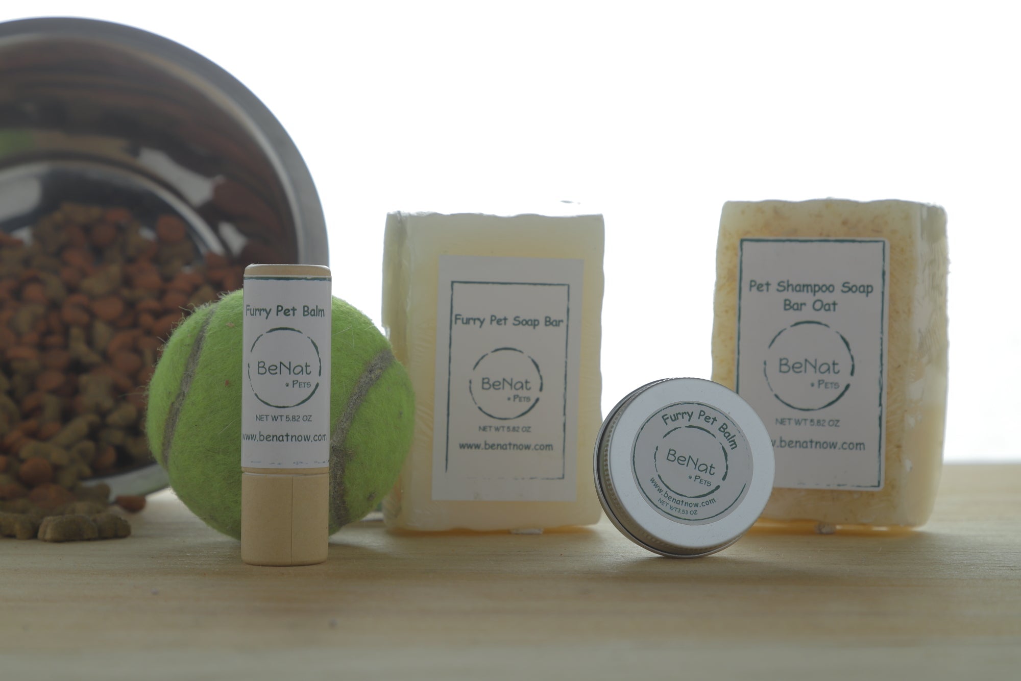 BeNat Pets. All-Natural Furry Pet Soap Bar. 5.8 oz. BeNat